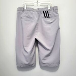 Adidas Boys‎ XL Gray 30 Performance Golf Shorts 3 Stripe Climalite 11" in…